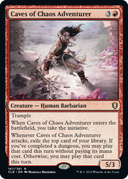 Caves of Chaos Adventurer [Commander Legends: Battle for Baldur's Gate] | Cracking-Singles