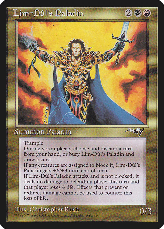 Lim-Dûl's Paladin [Alliances] | Cracking-Singles