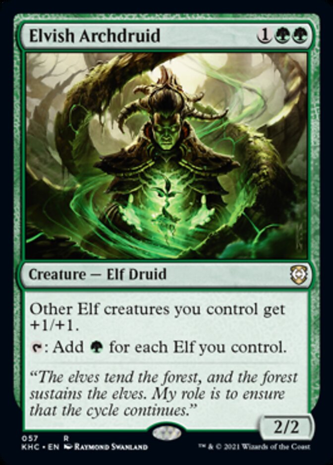 Elvish Archdruid [Kaldheim Commander] | Cracking-Singles