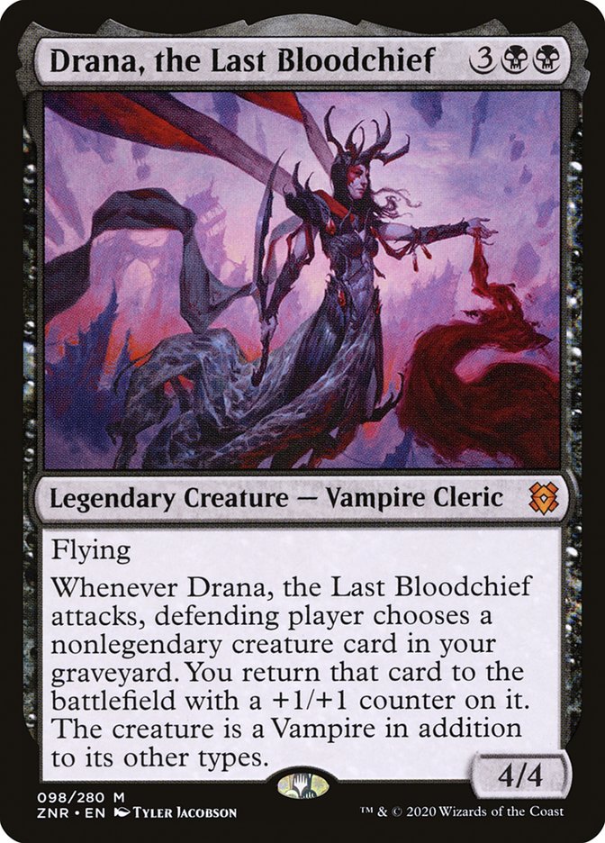 Drana, the Last Bloodchief [Zendikar Rising] | Cracking-Singles