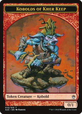 Kobolds of Kher Keep Token (010) [Masters 25 Tokens] | Cracking-Singles