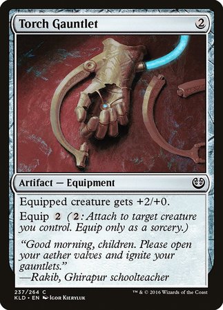 Torch Gauntlet [Kaladesh] | Cracking-Singles