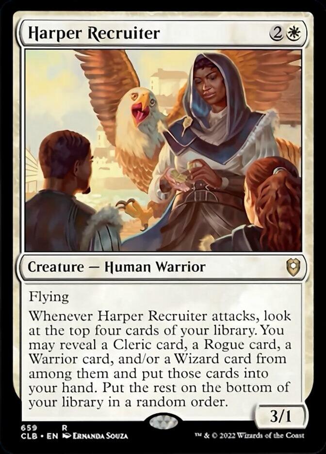 Harper Recruiter [Commander Legends: Battle for Baldur's Gate] | Cracking-Singles