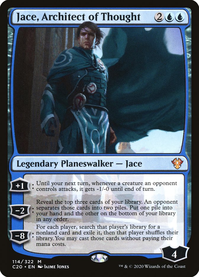 Jace, Architect of Thought [Commander 2020] | Cracking-Singles