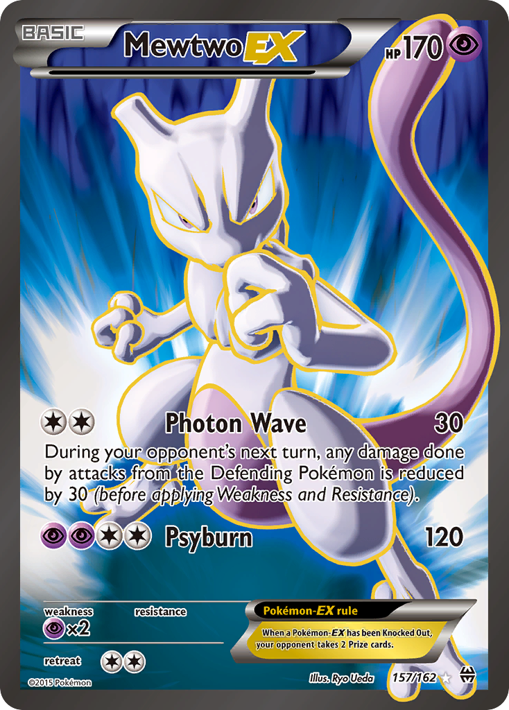 Mewtwo EX (157/162) [XY: BREAKthrough] | Cracking-Singles