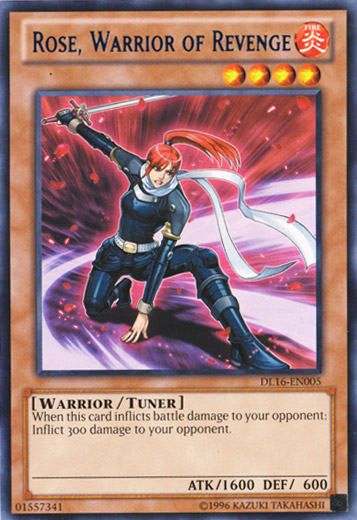 Rose, Warrior of Revenge (Blue) [DL16-EN005] Rare | Cracking-Singles