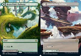 Branchloft Pathway // Boulderloft Pathway (Borderless) [Zendikar Rising] | Cracking-Singles