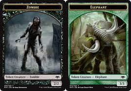 Elephant Token (012) // Zombie (007) [Modern Horizons Tokens] | Cracking-Singles