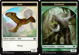 Elephant Token (012) // Bird (003) [Modern Horizons Tokens] | Cracking-Singles