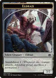 Eldrazi Spawn // Eldrazi (004/019) [Planechase Anthology Tokens] | Cracking-Singles