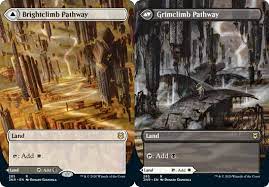 Brightclimb Pathway // Grimclimb Pathway (Borderless) [Zendikar Rising] | Cracking-Singles