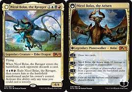 Nicol Bolas, the Ravager // Nicol Bolas, the Arisen [Core Set 2019] | Cracking-Singles