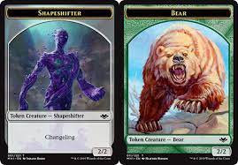 Bear // Shapeshifter Double-Sided Token [Modern Horizons Tokens] | Cracking-Singles