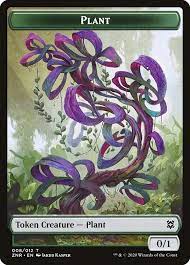 Plant [Zendikar Rising Tokens] | Cracking-Singles