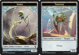 Thopter // Servo [Commander 2018 Tokens] | Cracking-Singles