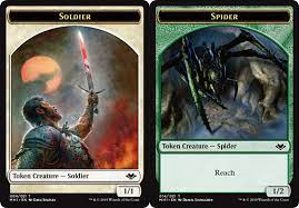 Spider // Soldier Double-Sided Token [Modern Horizons Tokens] | Cracking-Singles