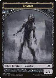 Golem // Zombie Double-Sided Token [Modern Horizons Tokens] | Cracking-Singles