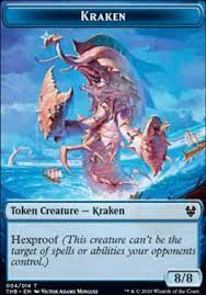 Kraken Token [Theros Beyond Death Tokens] | Cracking-Singles