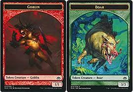 Goblin // Boar Double-sided Token [Planechase Anthology Tokens] | Cracking-Singles