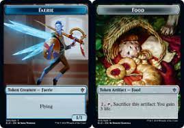 Food // Faerie [Throne of Eldraine FOIL Tokens] | Cracking-Singles