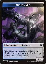 Nightmare Token [Theros Beyond Death Tokens] | Cracking-Singles