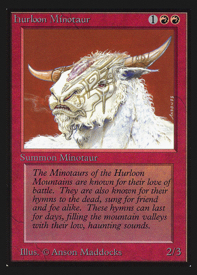 Hurloon Minotaur (IE) [Intl. Collectors’ Edition] | Cracking-Singles