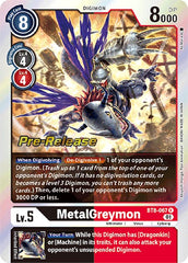 MetalGreymon [BT8-067] [New Awakening Pre-Release Cards] | Cracking-Singles