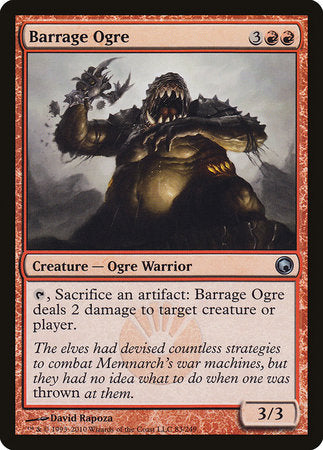 Barrage Ogre [Scars of Mirrodin] | Cracking-Singles