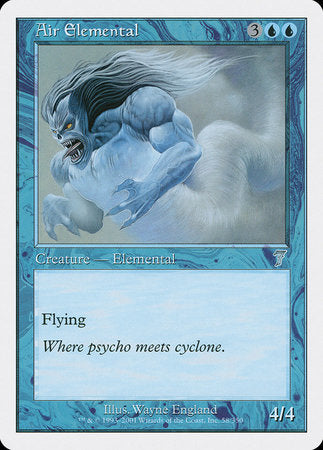 Air Elemental [Seventh Edition] | Cracking-Singles