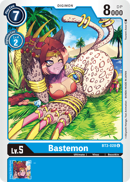 Bastemon [BT3-028] [Release Special Booster Ver.1.5] | Cracking-Singles