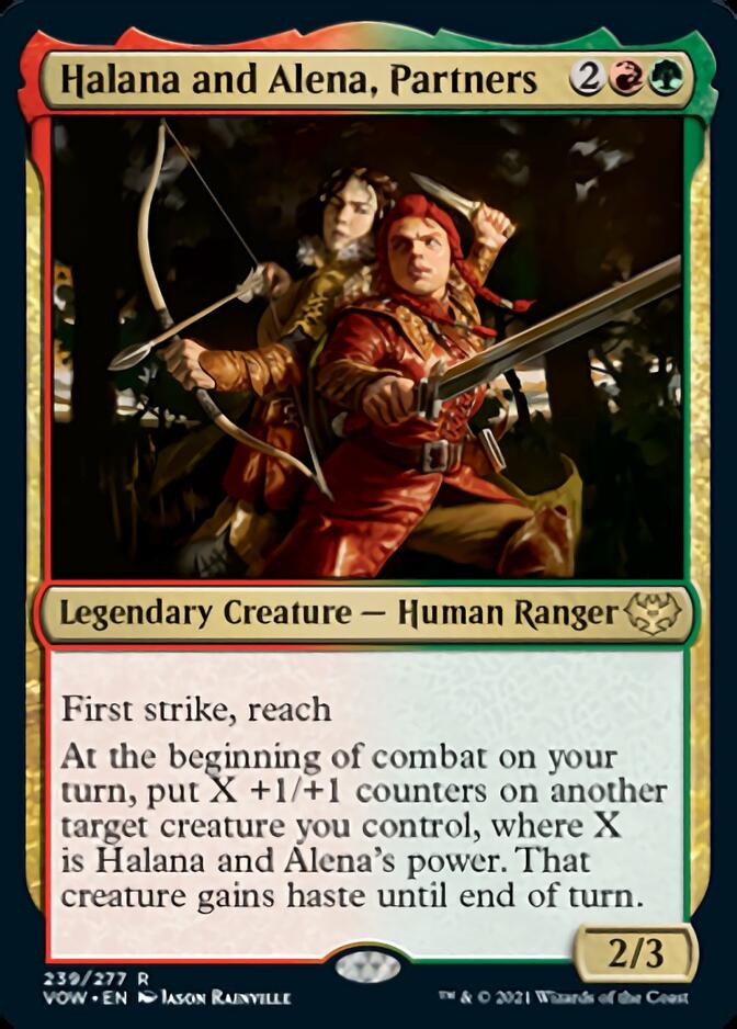 Halana and Alena, Partners [Innistrad: Crimson Vow] | Cracking-Singles