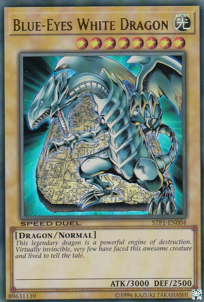 Blue-Eyes White Dragon [STP1-EN004] Ultra Rare | Cracking-Singles