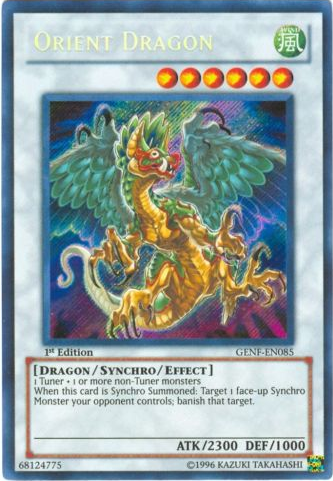 Orient Dragon [GENF-EN085] Secret Rare | Cracking-Singles