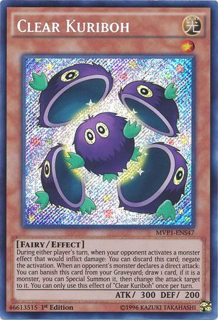 Clear Kuriboh [MVP1-ENS47] Secret Rare | Cracking-Singles