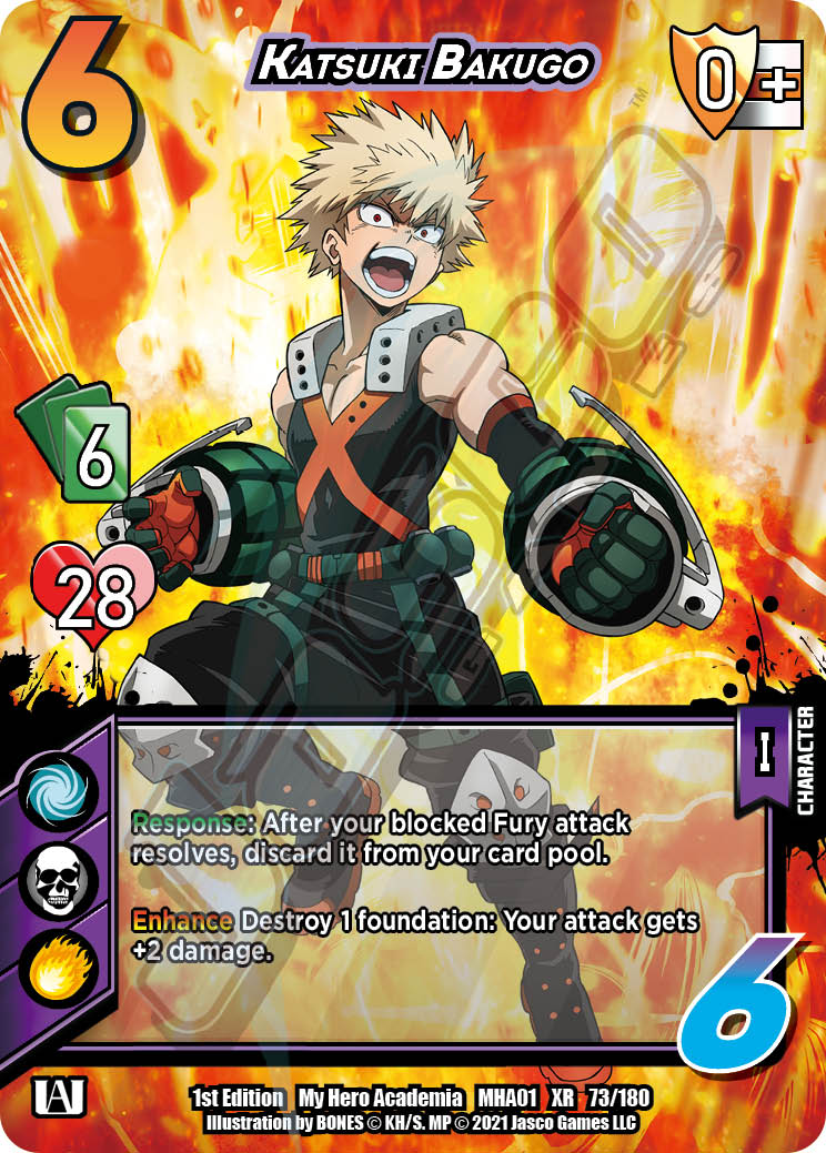 Katsuki Bakugo [Series 1 XR] | Cracking-Singles