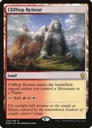 Clifftop Retreat [Dominaria] | Cracking-Singles