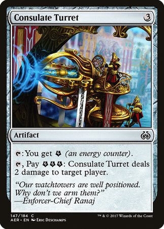 Consulate Turret [Aether Revolt] | Cracking-Singles