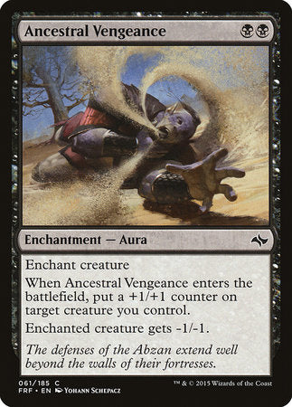 Ancestral Vengeance [Fate Reforged] | Cracking-Singles