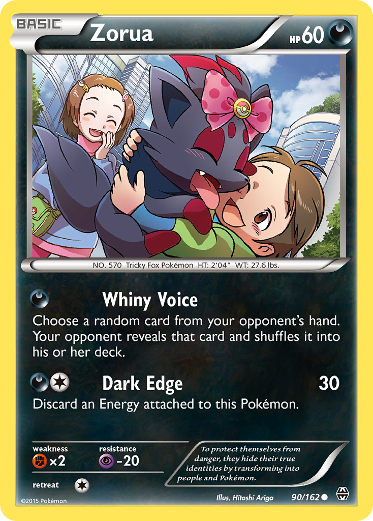 Zorua (90/162) [XY: BREAKthrough] | Cracking-Singles