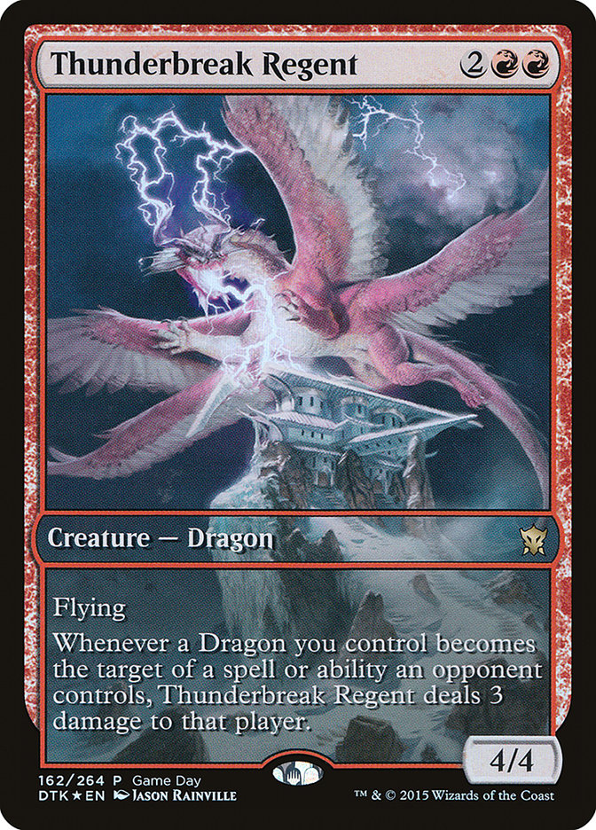 Thunderbreak Regent (Game Day) [Dragons of Tarkir Promos] | Cracking-Singles