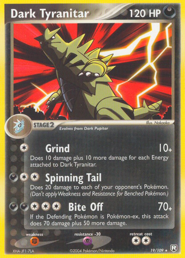 Dark Tyranitar (19/109) [EX: Team Rocket Returns] | Cracking-Singles