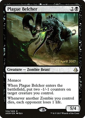 Plague Belcher [Amonkhet Prerelease Promos] | Cracking-Singles