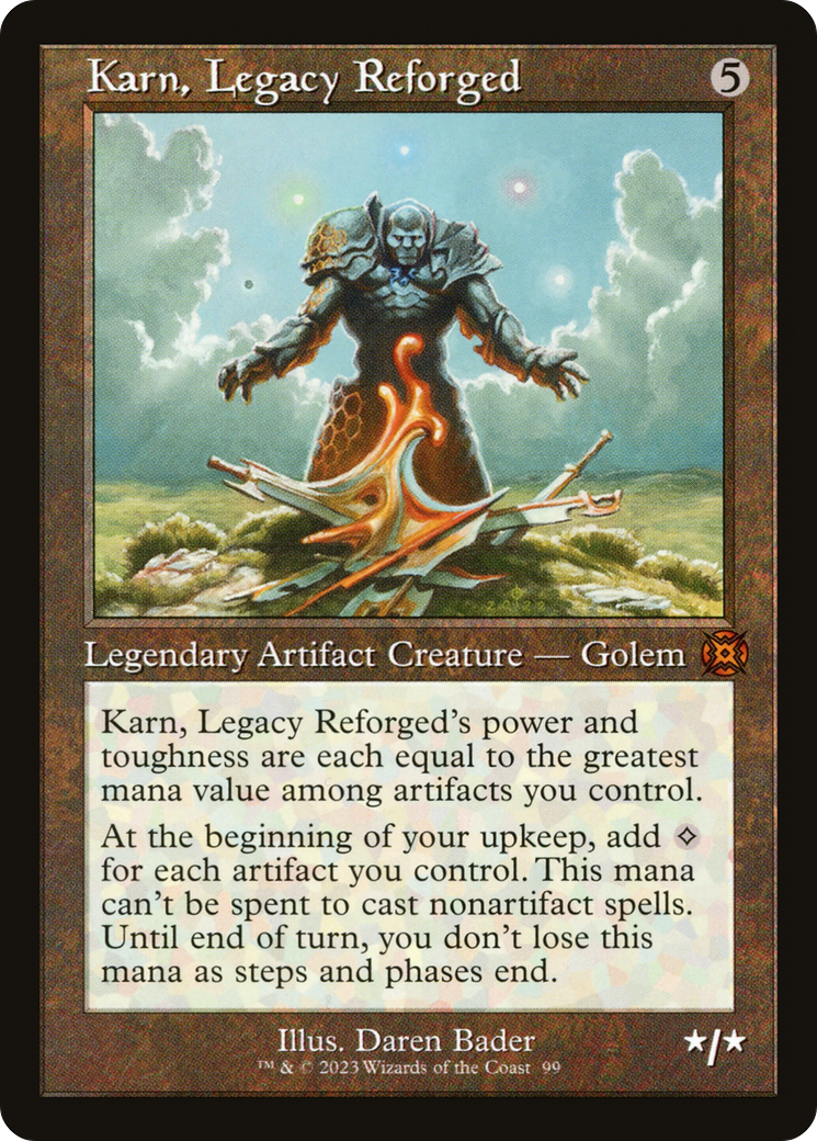 Karn, Legacy Reforged (Retro) [March of the Machine: The Aftermath] | Cracking-Singles