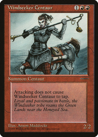 Windseeker Centaur [HarperPrism Book Promos] | Cracking-Singles