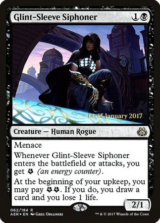 Glint-Sleeve Siphoner [Aether Revolt Prerelease Promos] | Cracking-Singles