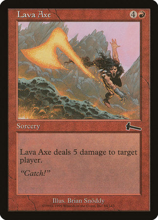 Lava Axe [Urza's Legacy] | Cracking-Singles