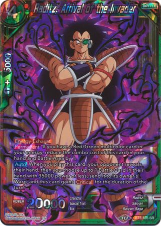 Raditz, Arrival of the Invader [BT8-105] | Cracking-Singles