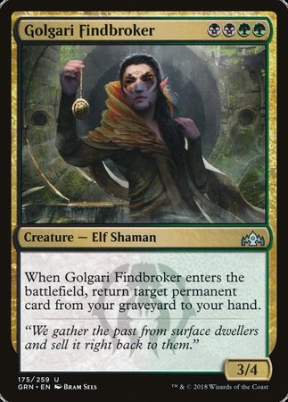 Golgari Findbroker [Guilds of Ravnica] | Cracking-Singles