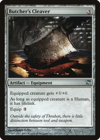 Butcher's Cleaver [Innistrad] | Cracking-Singles