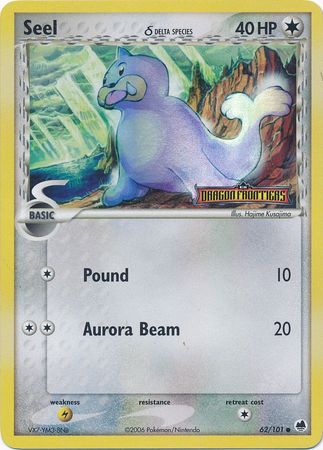 Seel (62/101) (Delta Species) (Stamped) [EX: Dragon Frontiers] | Cracking-Singles